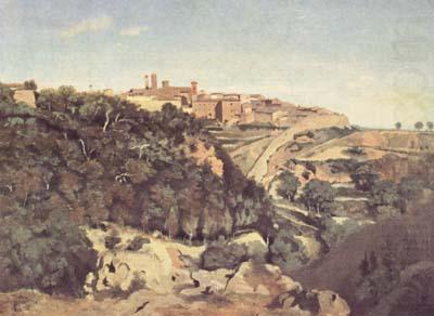 Jean Baptiste Camille  Corot Volterra (mk11) china oil painting image